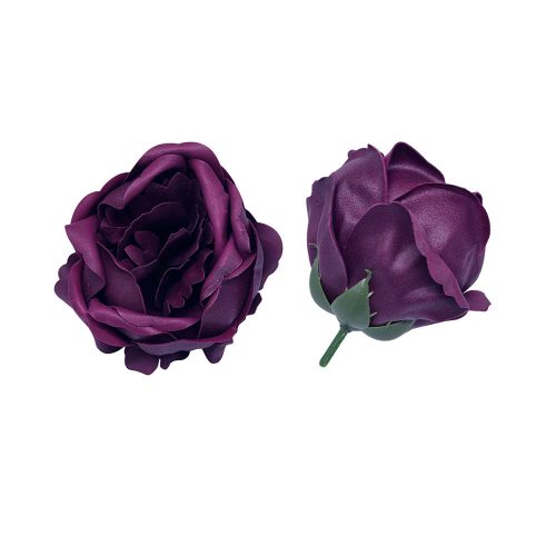 Szappan peónia fej 8x7 cm sötétlila