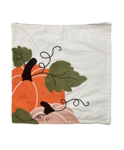 Párnahuzat nagy tök mintájú hímzett 45x45 cm 