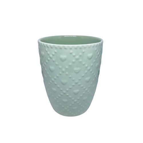 Bögre 8,5x10,5 cm zöld