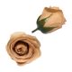 Szappanrózsa fej 6,5x6,5 cm világos barna