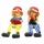 Logólábú figura almával 5x9x4,5 cm 2 féle válaszható/db