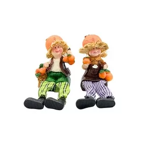   Logólábú figura naranccsal 5,5x9,5x4,5 cm 2 féle válaszható/db