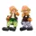 Logólábú figura naranccsal 5,5x9,5x4,5 cm 2 féle válaszható/db