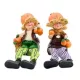 Logólábú figura naranccsal 5,5x9,5x4,5 cm 2 féle válaszható/db