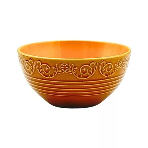 Tálka 15cm narancssárga 