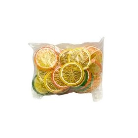   Mű citrus szeletek vegyesen 5cm 25db-cs -fogyasztásra NEM alkalmas