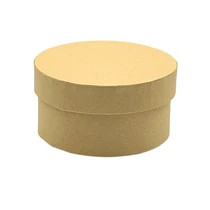 Papír doboz natúr 10x10x5cm