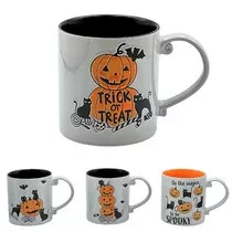 Halloween kerámia bögre 6 dl 4 mintával választható/db