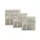 Papírdoboz szett 3db-os arany 19x9,5; 17x8; 15x6 cm