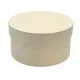 Papírdoboz kerek 17x9 cm krém