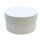 Papírdoboz kerek 17x9 cm fehér