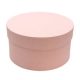 Papírdoboz kerek 17x9 cm rózsaszín