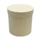 Papírdoboz kerek 14x14 cm krém
