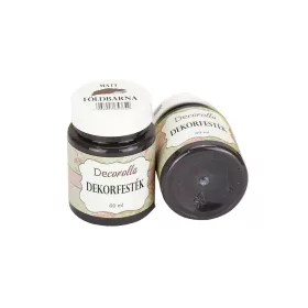 Dekorfesték matt 60ml földbarna