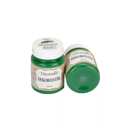 Dekorfesték matt 60 ml  Erdőzöld