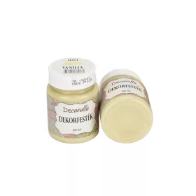 Dekorfesték matt 60ml vanília