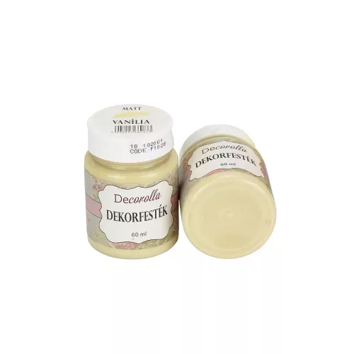 Dekorfesték matt 60ml vanília