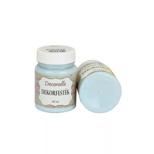 Dekorfesték matt 60ml babakék