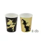 Halloween papír pohár boszis 8db 220ml