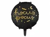Fólia lufi fekete 45cm Hocus Pocus