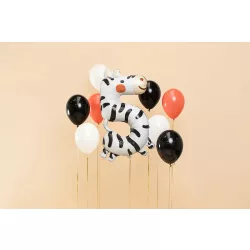 Fólia lufi 5-ös  68x98cm - zebra