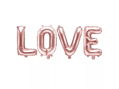 Rosegold Love lufi 140x35cm