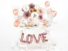 Rosegold Love lufi 140x35cm