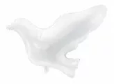 Fehér fólia lufi -Galamb 66x77cm