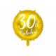 Fólia lufi Arany Boldog Születésnapot 30-as 45cm