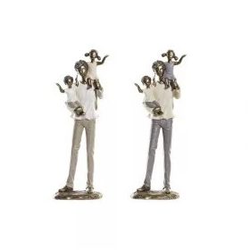 Család figura  10x6x28cm 2 féle