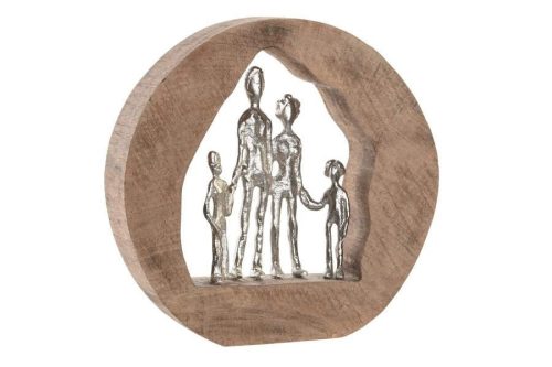 Figura mangó alumínium 29,5x6,5x28,5 cm család