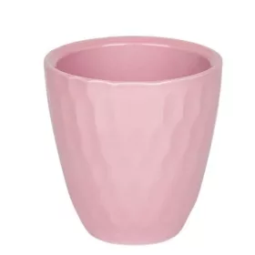 Carve orchidea váza fényes rózsaszín 15cm