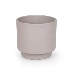 Milo Struktur kerámia kaspó szemcsés homokszín 14cm