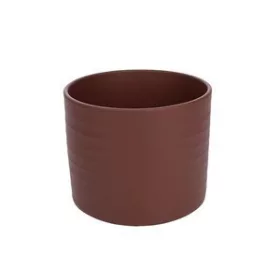 Wave hengerkaspó matt tejeskávé 12cm