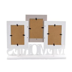 Fa képkeret memories fehér