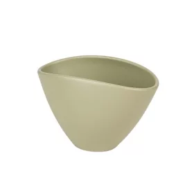 Ovum kerámia kaspó matt kheki 20cm