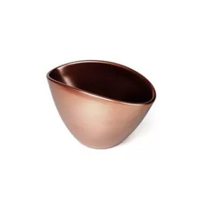 Csónak kaspó kerámia rose-gold 20 cm