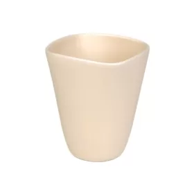 Quatro orchidea váza matt vajszín 12cm