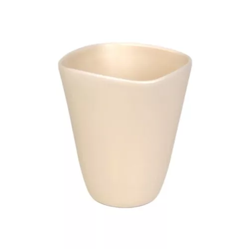 Quatro orchidea váza matt vajszín 12cm