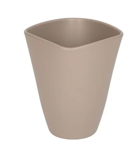 Quatro orchidea váza matt kőszürke 14cm