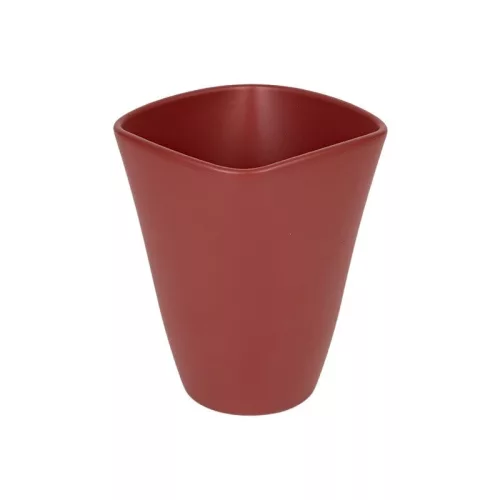 Quatro orchidea váza matt marsalavörös 14cm