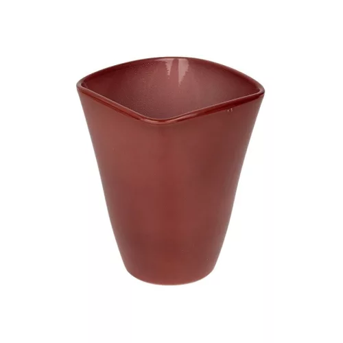 Quatro orchidea váza lakkozott merlot 14cm