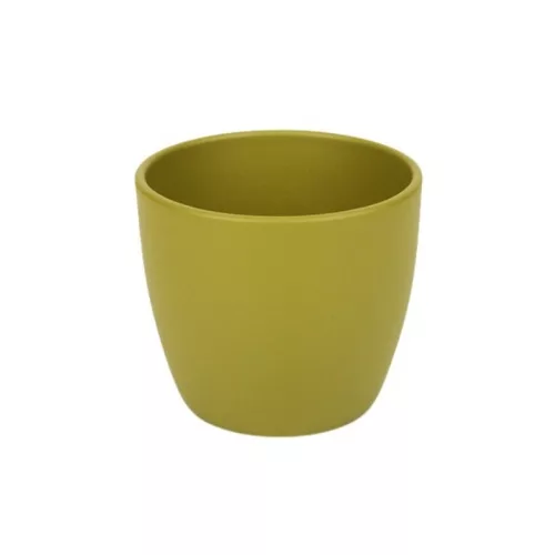 Kerámia kaspó zöld 7cm