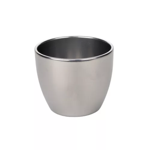 Kerámia kaspó króm 10cm