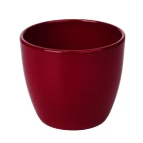 Kerámia kaspó bordó 10 cm