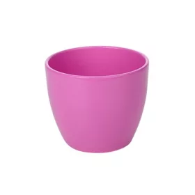Base kerámia kaspó rózsaszín 10cm
