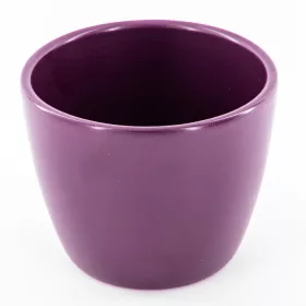 Kerámia kaspó matt padlizsán 11 cm