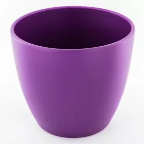 Kerámia kaspó matt lila 19 cm