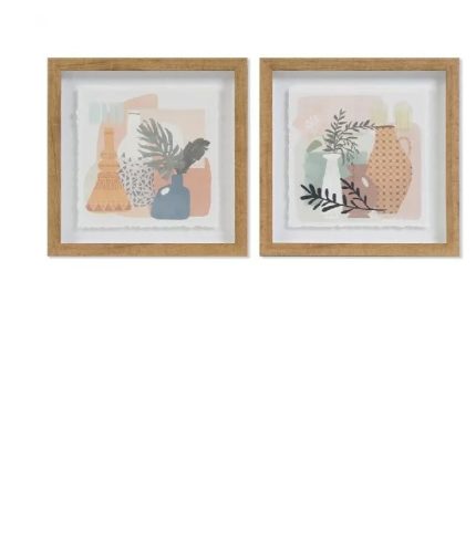 Kép üveg/műanyag  30x30cm 2 féle választható