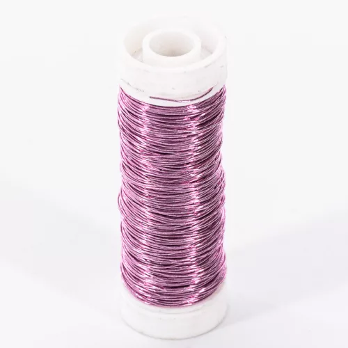 Dekordrót sima 0,3 (25 g) Rózsaszín